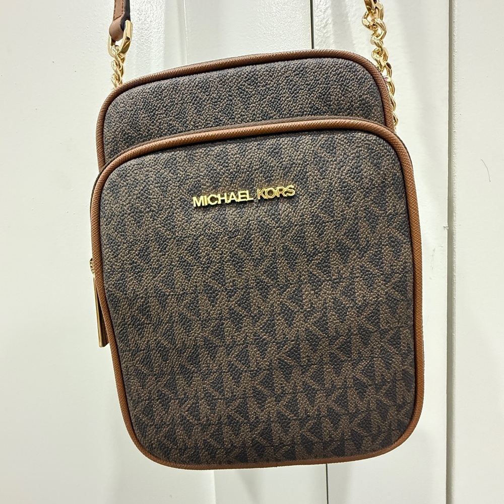 Michael Kors Dark Brown Messenger Bag